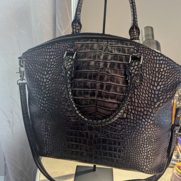 Brahmin Brown Milan Large Duxbury RARE - Picture 10 of 16